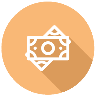 Receive your money - large icon